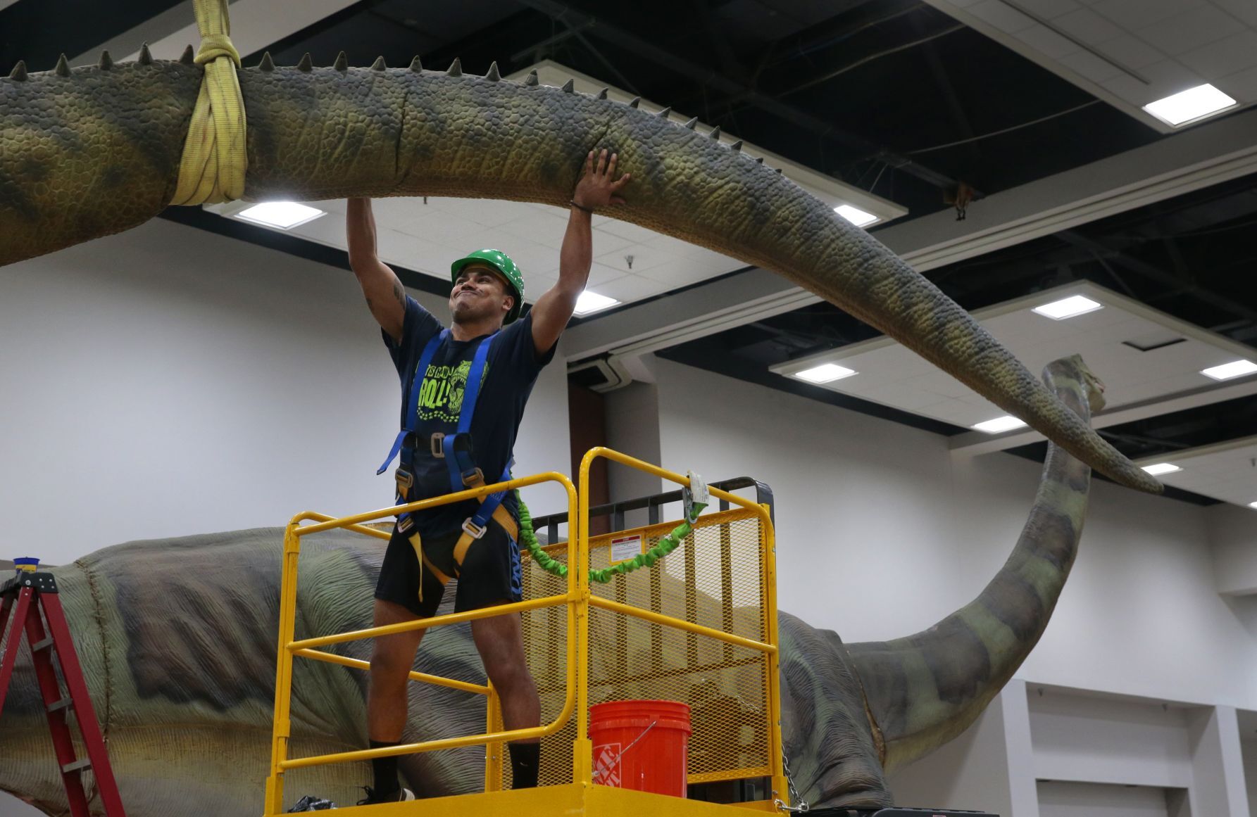 Dinosaurs invade Collinsville this weekend